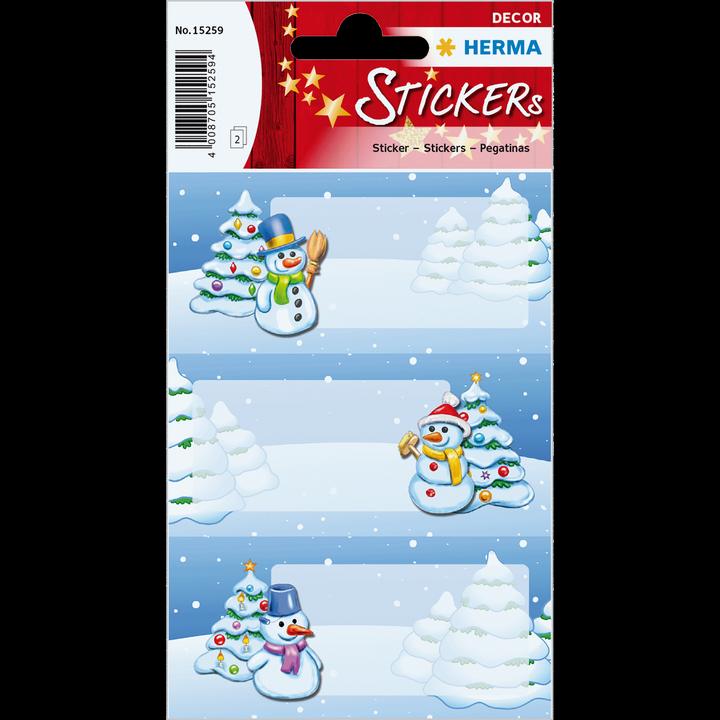 Actual product image Herma Birthday stickers