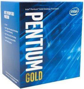 Produktbild Intel CPU||Pentium|G6400|Comet Lake|4000 MHz|Cores 2|4MB|Socket LGA1200|58 Watts|GPU UHD 610|BOX|BX80 (LGA 1200, 4 GHz, 2 -Core)