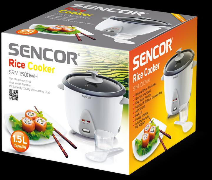 Actual product image Sencor Rice cooker SRM 1500WH