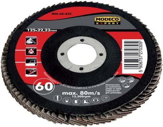 Modecom Convex grinding wheel 125mm, granulation 100 10pcs. - MN-68-824 (100)