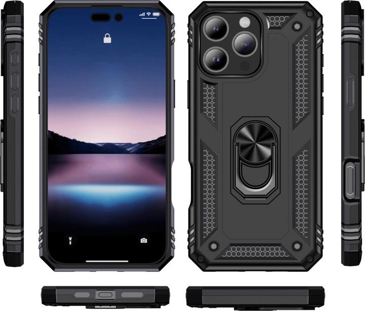 Immagine prodotto Cover-Discount iPhone 16 Pro Max - Custodia Armor con cavalletto (Apple iPhone 16 Pro Max)