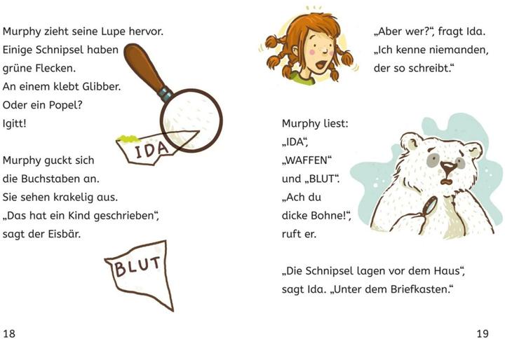 Immagine prodotto Die Schule der magischen Tiere ermittelt 1: Der grüne Glibber-Brief (Zum Lesenlernen) (Tedesco, Nina Dulleck, Margit Auer, 2020)