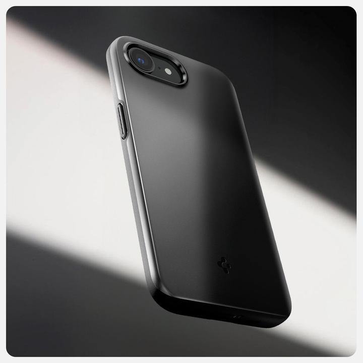 Produktbild Spigen Thin Fit MagFit iPhone SE(2025) Case - Black (Apple iPhone 16e)