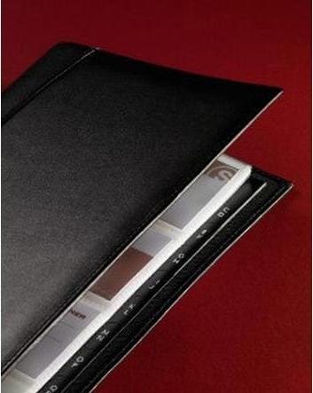 Actual product image Sigel Ice Business card ring binder Torino (9 x 6 cm)