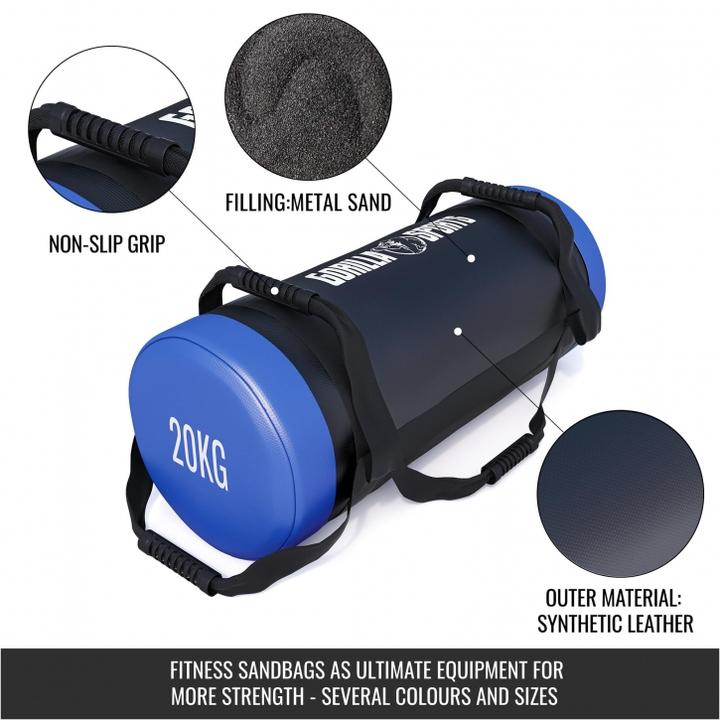 Image du produit Gorilla Sports Sac de sable (1 x 20 kg)
