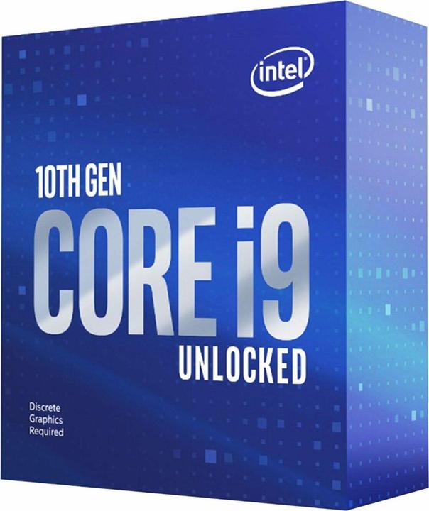 Produktbild Intel CPU||Core i9|i9-10900KF|Comet Lake|3700 MHz|Cores 10|20MB|Socket LGA1200|125 Watts|BOX|BX807011 (LGA 1200, 3.70 GHz, 10 -Core)