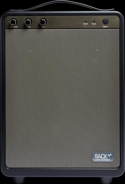Actual product image SackIT BOOMit Black Wireless 45 W (6 h, Rechargeable battery operated)