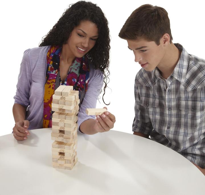 Actual product image Hasbro Gaming Jenga Classic (French, Italian, German)