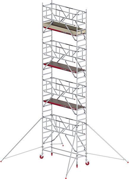 Actual product image Altrex RS TOWER 41 slim mobile access tower with Safe-Quick®, wooden platform, length (Scaffolding, 240 cm)
