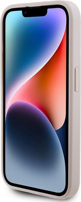 Immagine prodotto Guess GUHCP15LG4GFPI iPhone 15 Pro 6.1" różowy/rosa Custodia rigida 4G Metal Gold Logo (Apple iPhone 15 Pro)