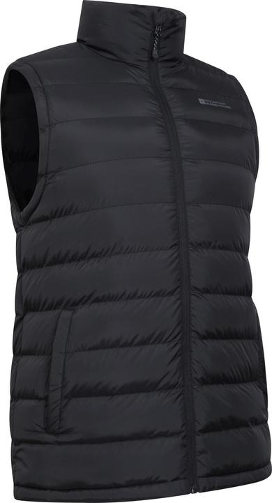 Actual product image Mountain Warehouse Mens Seasons Faux Fur Lined Padded Gilet (XS)