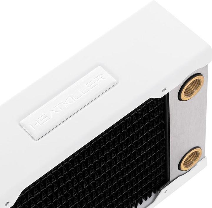 Image du produit Watercool Heatkiller RAD, 120 mm, L - blanc (120 mm)