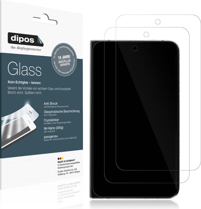 Actual product image Dipos Anti-Shock Screen Protector Clear (1 Piece, Google Pixel Fold)
