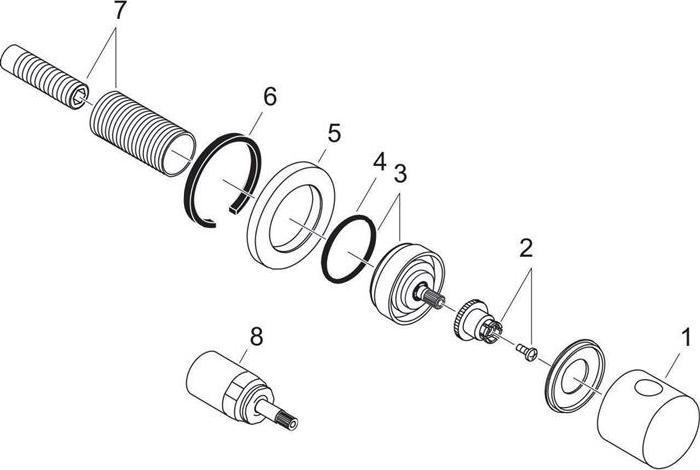 Image du produit hansgrohe HG Robinet d'arrêt S Set de finition pour montage encastré chromé