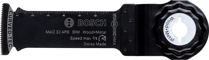 Bosch Professional Zubehör BIM Tauchsägeblatt MAIZ 32 APB, Wood and Metal, 80 x 32 mm