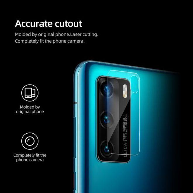 Actual product image Nillkin InvisiFilm AR Series camera protection glass (1 Piece, Huawei P40)