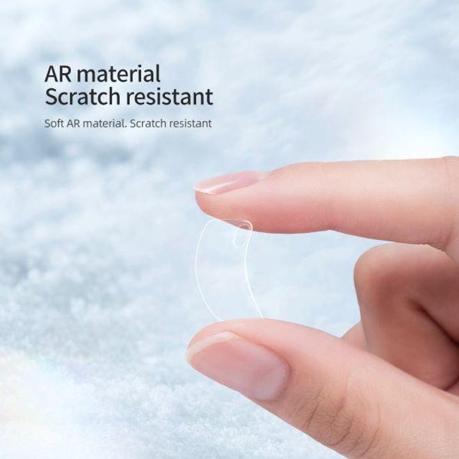 Actual product image Nillkin InvisiFilm AR Series camera protection glass (1 Piece, Huawei P40)