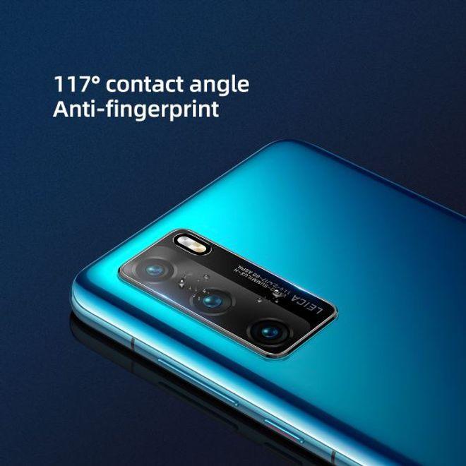 Actual product image Nillkin InvisiFilm AR Series camera protection glass (1 Piece, Huawei P40)