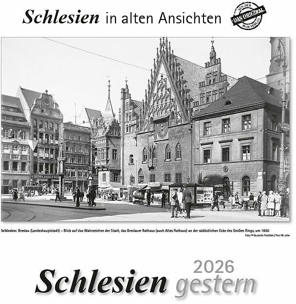 Produktbild Schlesien gestern 2026 (Deutsch)