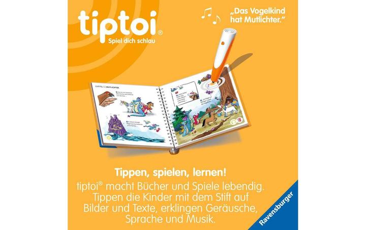 Immagine prodotto tiptoi Darro Drache und die Sache mit dem Mut (Tedesco, Cee Neudert, Katja grezzo, 2024)