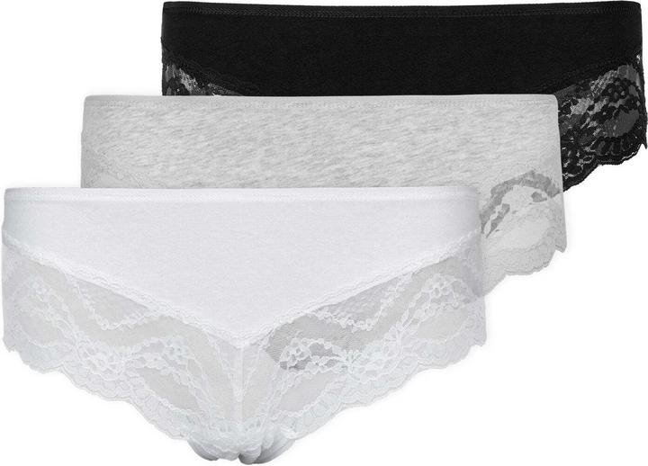 Image du produit Snocks Hipster Panties mit Spitze (XS, Lot de 3)