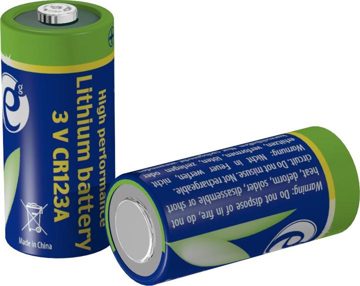Immagine prodotto Gembird EC-BA-CR123-01 Batteria domestica Batteria al litio usa e getta (1 pz., CR123A, 1500 mAh)