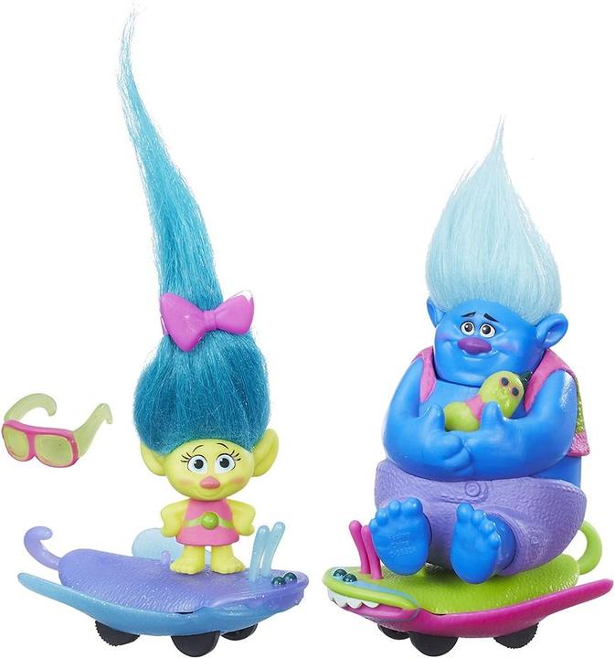 Produktbild Hasbro Trollstadt Trolle mit Skitterboard