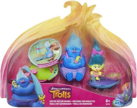 Produktbild Hasbro Trollstadt Trolle mit Skitterboard