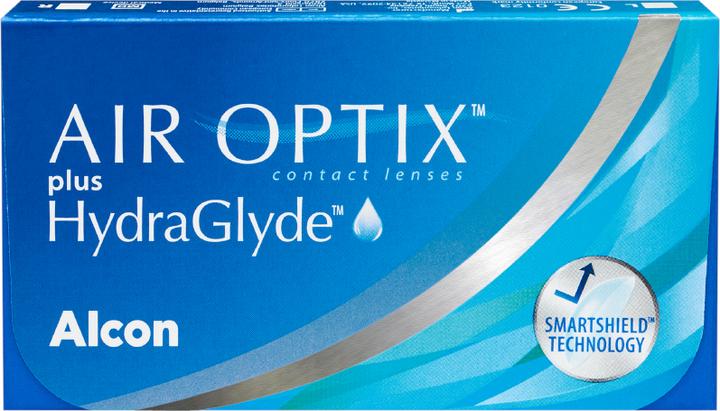 Produktbild Air Optix plus HydraGlyde, sphärisch (6 Stück, Monatslinse, Sphärisch)