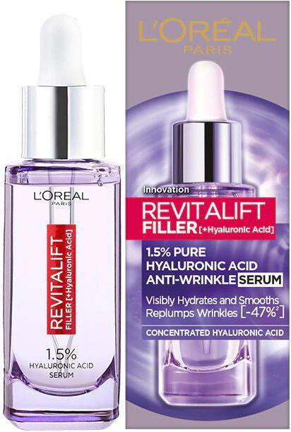 Actual product image L'Oréal Paris L'Oréal Revitalift Filler serum with 1.5% hyaluronic acid 30ml (30 ml)