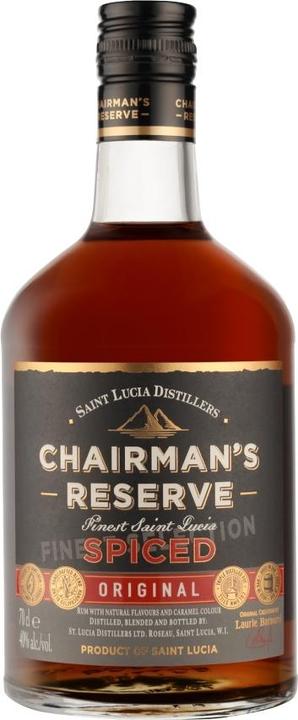 Actual product image St. Lucia Distillers Chairman's Reserve SPICED Original 40% Vol. 0,7l