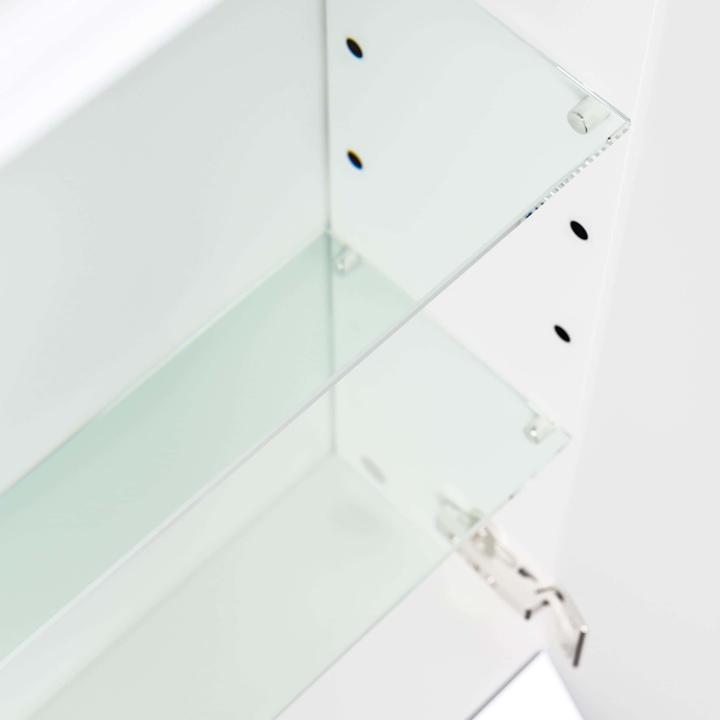 Produktbild Emotion Spiegelschrank inkl. Design LED-Lampe und Glasböden (120 x 17 x 62 cm)