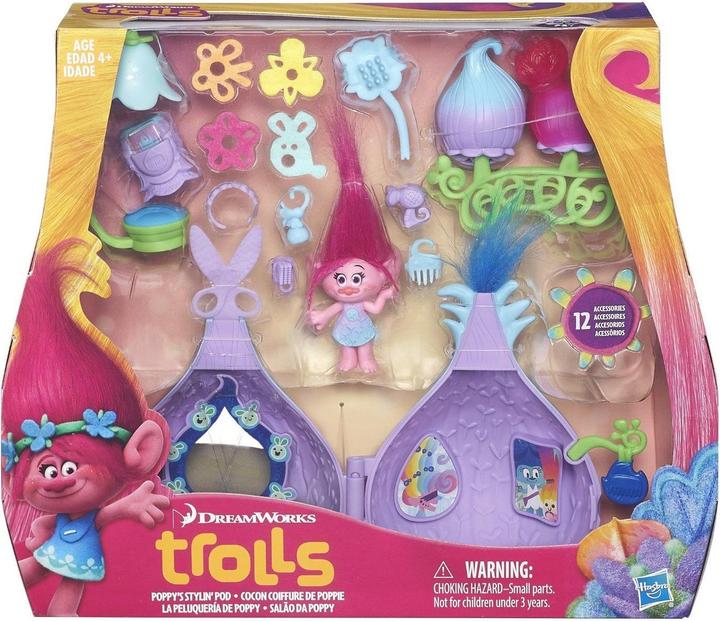 Hasbro Trollstadt Poppys Haar Salon
