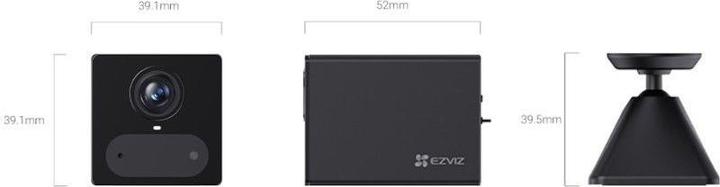 Image du produit EZVIZ Video camera CB2, 2 MP 2304 x 1296 3MP H.265/H.264 Black (2304 x 1296 Pixels)