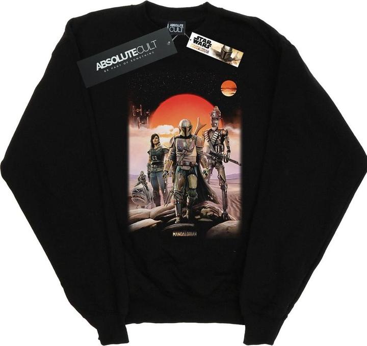 Star Wars The Mandalorian Warriors Sweatshirt Jungen