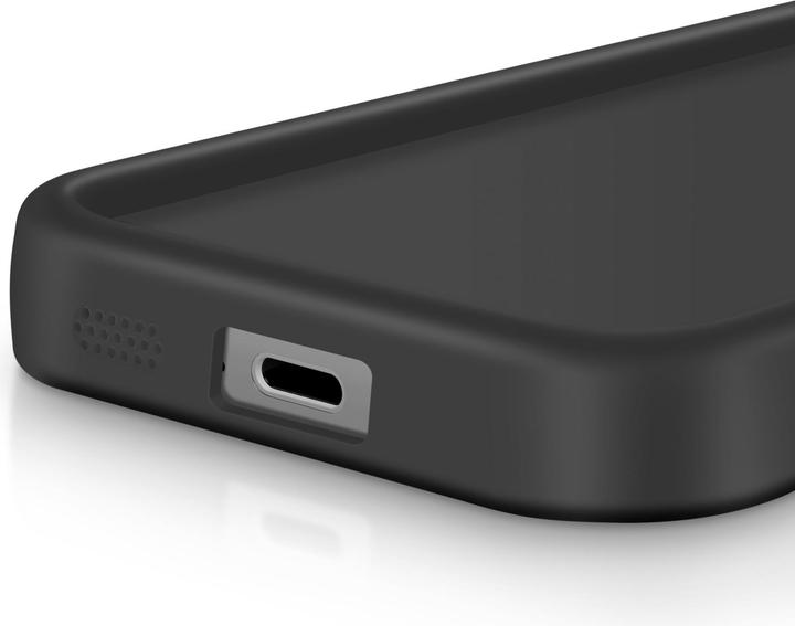 Actual product image OEM Rim TPU case for Samsung Galaxy S24 FE black (Samsung Galaxy S24 FE)