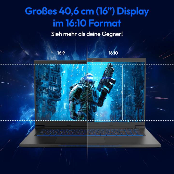 Immagine prodotto Erazer Beast 16 X1 Ultimate 16" 2.5K Core Ultra 9 275HX 32GB/2TB SSD RTX 5080 Win11 MD62733 (16", Intel Core Ultra 9 275HX, 32 GB, 2000 GB, DE)