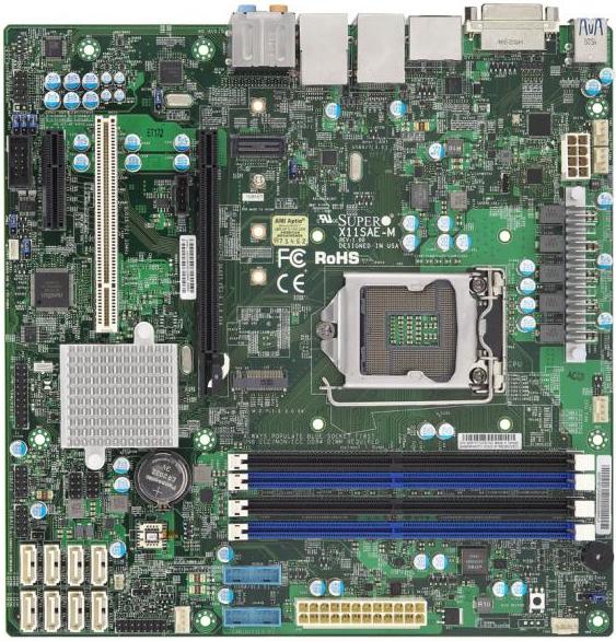 Image du produit Supermicro Mbd-X11sae-M-O (LGA 1151, Intel C236, mATX)