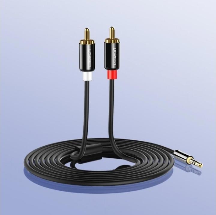 Produktbild Ugreen 2x RCA – 3.5mm Klinke (2 m, Cinch, 3.5mm Klinke (AUX))