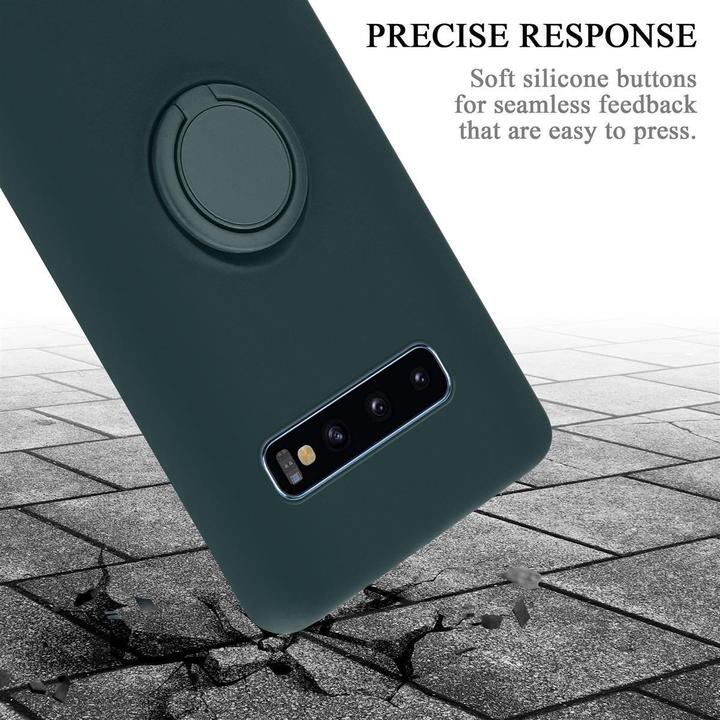 Image du produit Cadorabo TPU Liquid Ring Silicone Case Cover (Samsung Galaxy S10+)