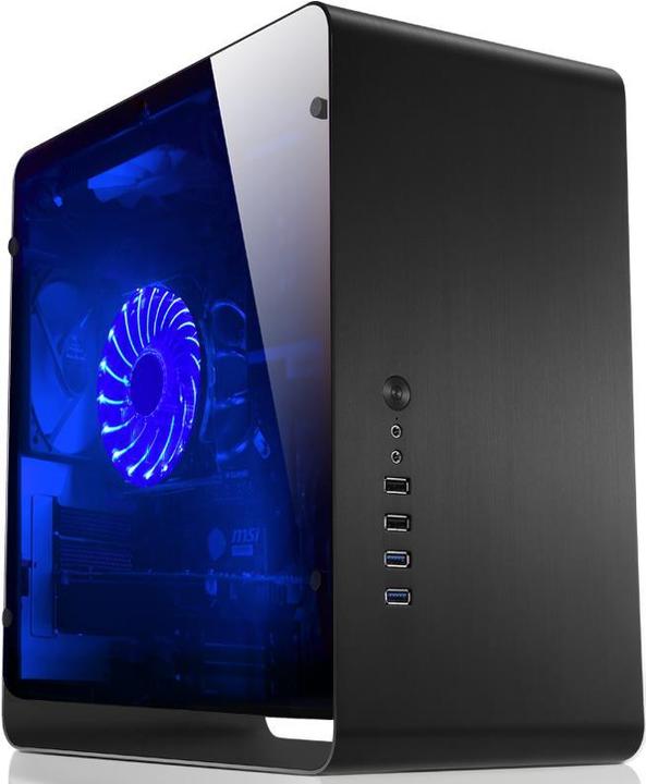 Actual product image Jonsbo UMX3 Window Midi Tower, Acrylic (mATX, Mini-ITX)