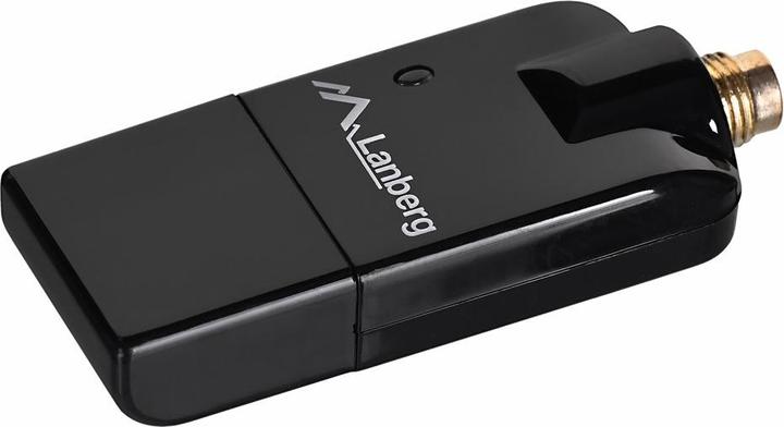 Image du produit Lanberg NC-0150-WE Carte réseau WLAN 2400 Mbit/s (USB)