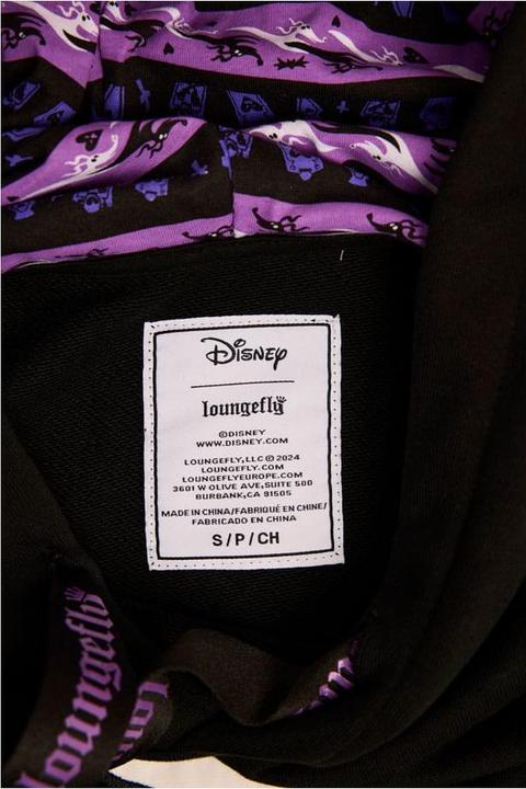 Actual product image Loungefly Nightmare Before Christmas by Hoodie Sweater Zero Hearts Size M (M)