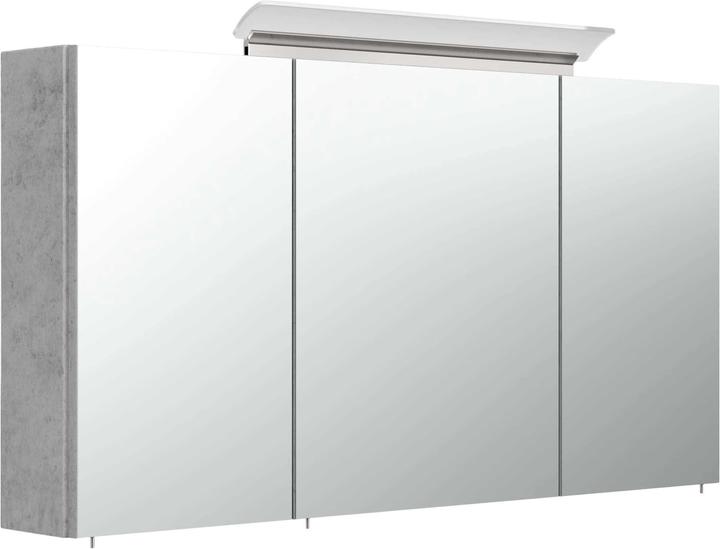 Produktbild Emotion Spiegelschrank inkl. Design LED-Lampe und Glasböden (120 x 17 x 62 cm)