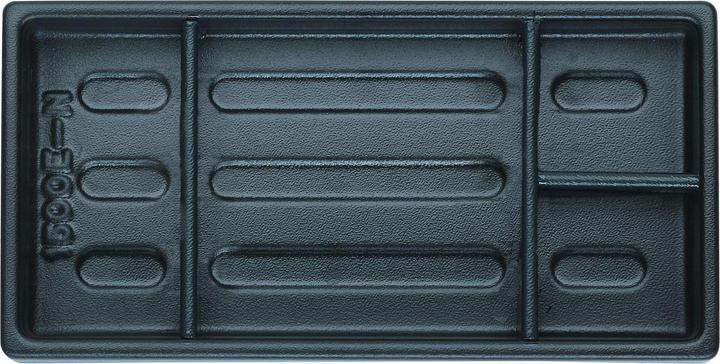 Gedore 1500 E-S L ES module vide, 310x157.5x42 mm, subdivisé