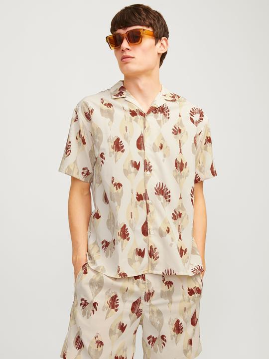 Produktbild Jack & Jones Jorjeff Jacquard Shirt Ss Styd24 (XL)