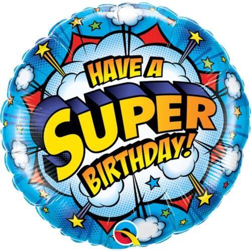 Immagine prodotto Qualatex Palloncino "Have A Super Birthday" - 45