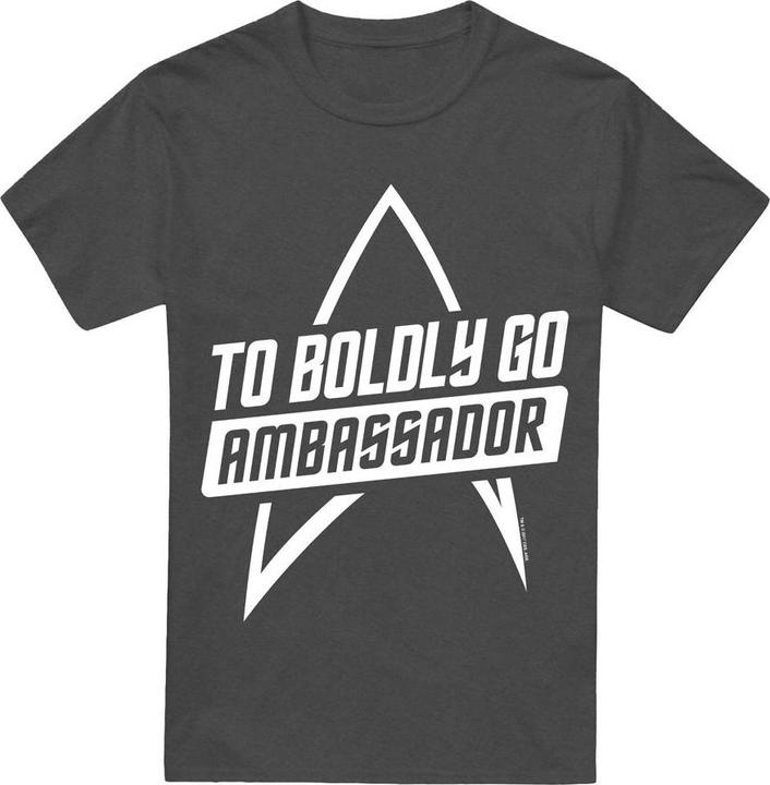 Immagine prodotto To Boldly Go Maglietta Adulto Unisex (M)