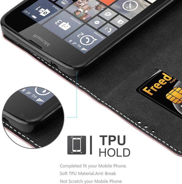 Actual product image Cadorabo Book X Wallet Cover (Microsoft Lumia 640)