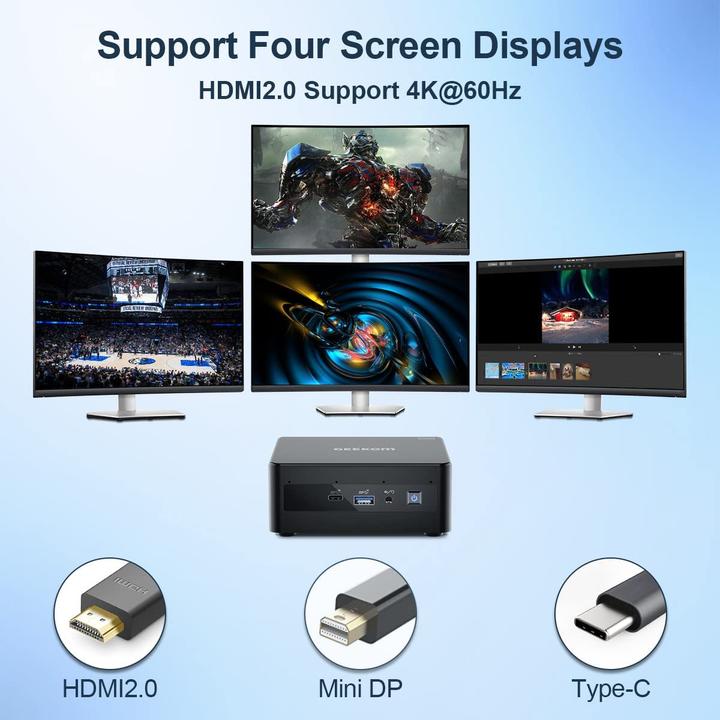 Produktbild Geekom Mini PC (i5-8259U, 16+512GB)